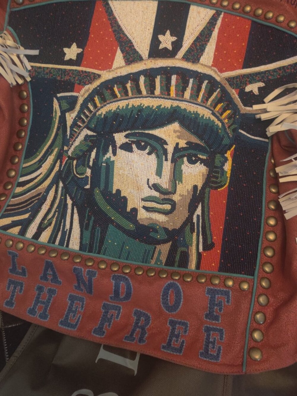 Double D Ranch leather jacket size 2x New - Picture 4 of 4
